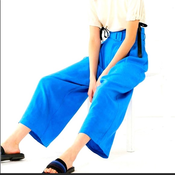 NWT UO blue wide leg pants - Picture 6 of 15